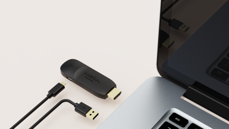 AURGA Viewer | 5-in-1 Wireless HDMI Streaming Transmitter