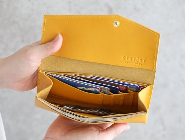 Statusy I Impressively Slim, Compact, Light weight Long Wallet
