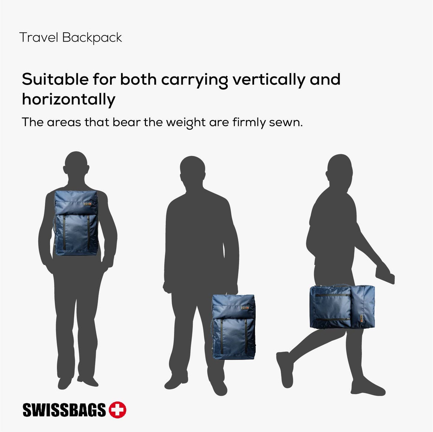 SWISSBAGS | Travel Backpcak | A multi-functional backpack that offers the freedom to carry whatever you need