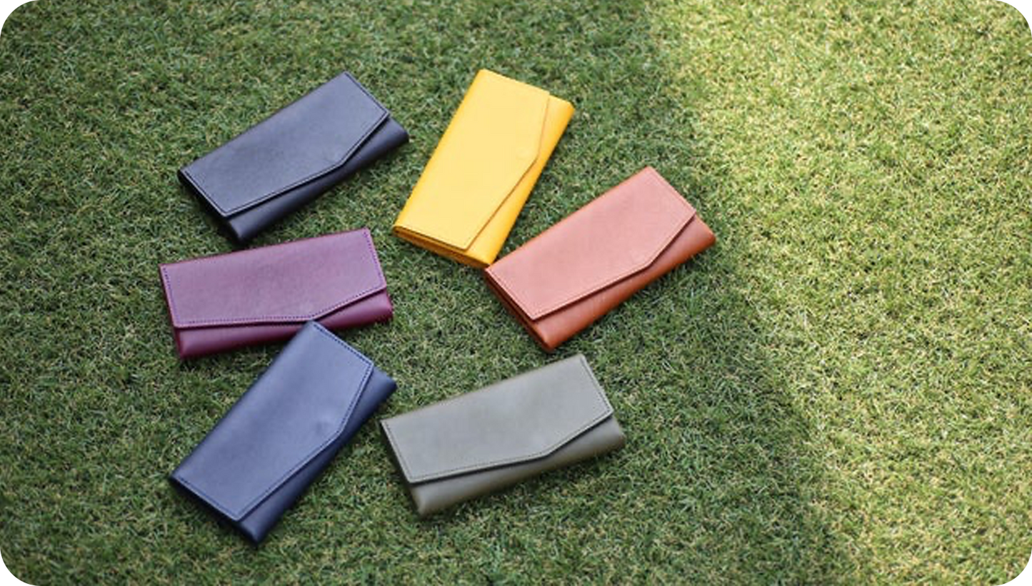 Statusy I Impressively Slim, Compact, Light weight Long Wallet