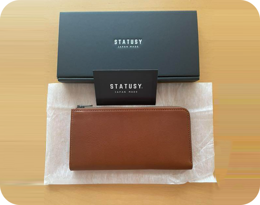 Statusy I Impressively Slim, Compact, Light weight Long Wallet