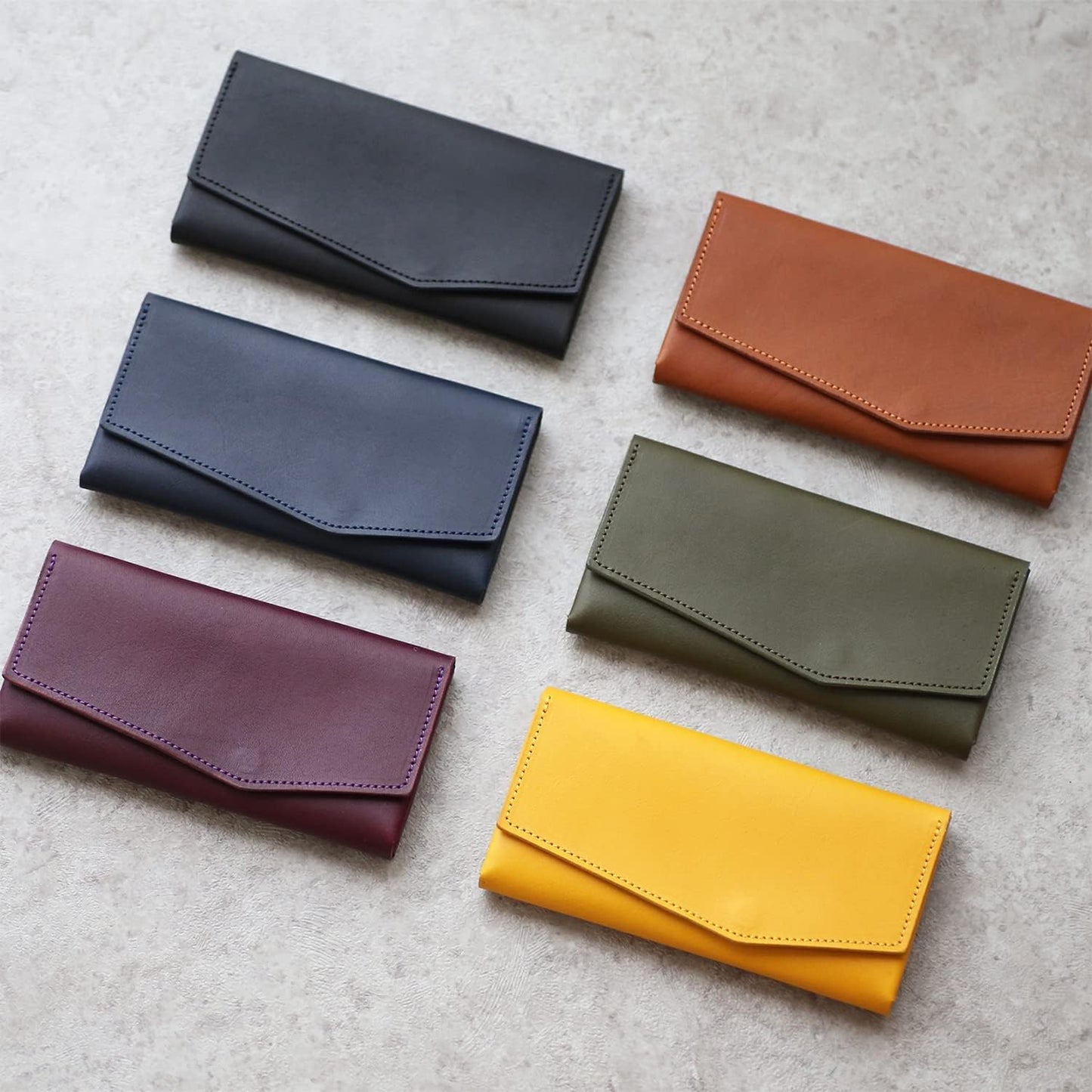 Statusy I Impressively Slim, Compact, Light weight Long Wallet