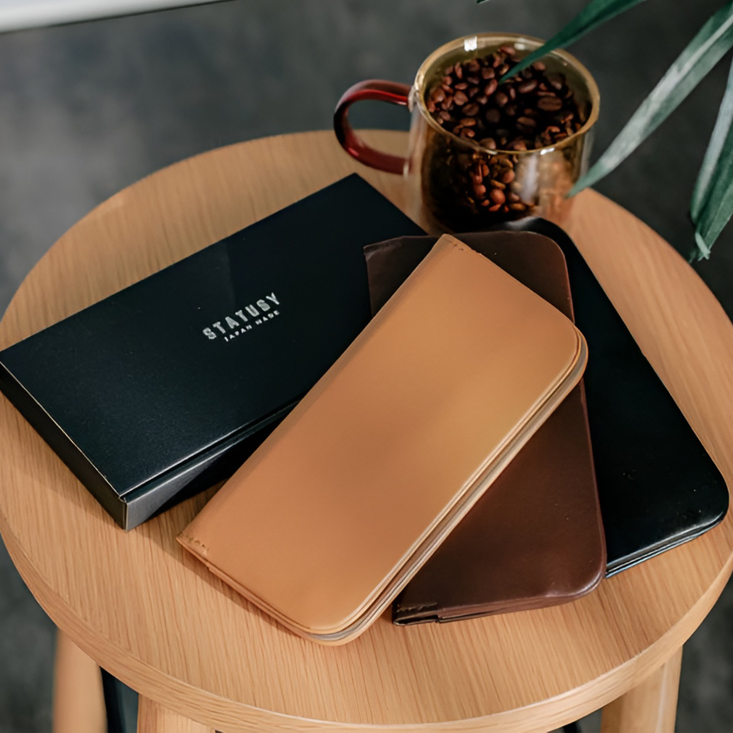 Statusy I Impressively Slim, Compact, Light weight Long Wallet