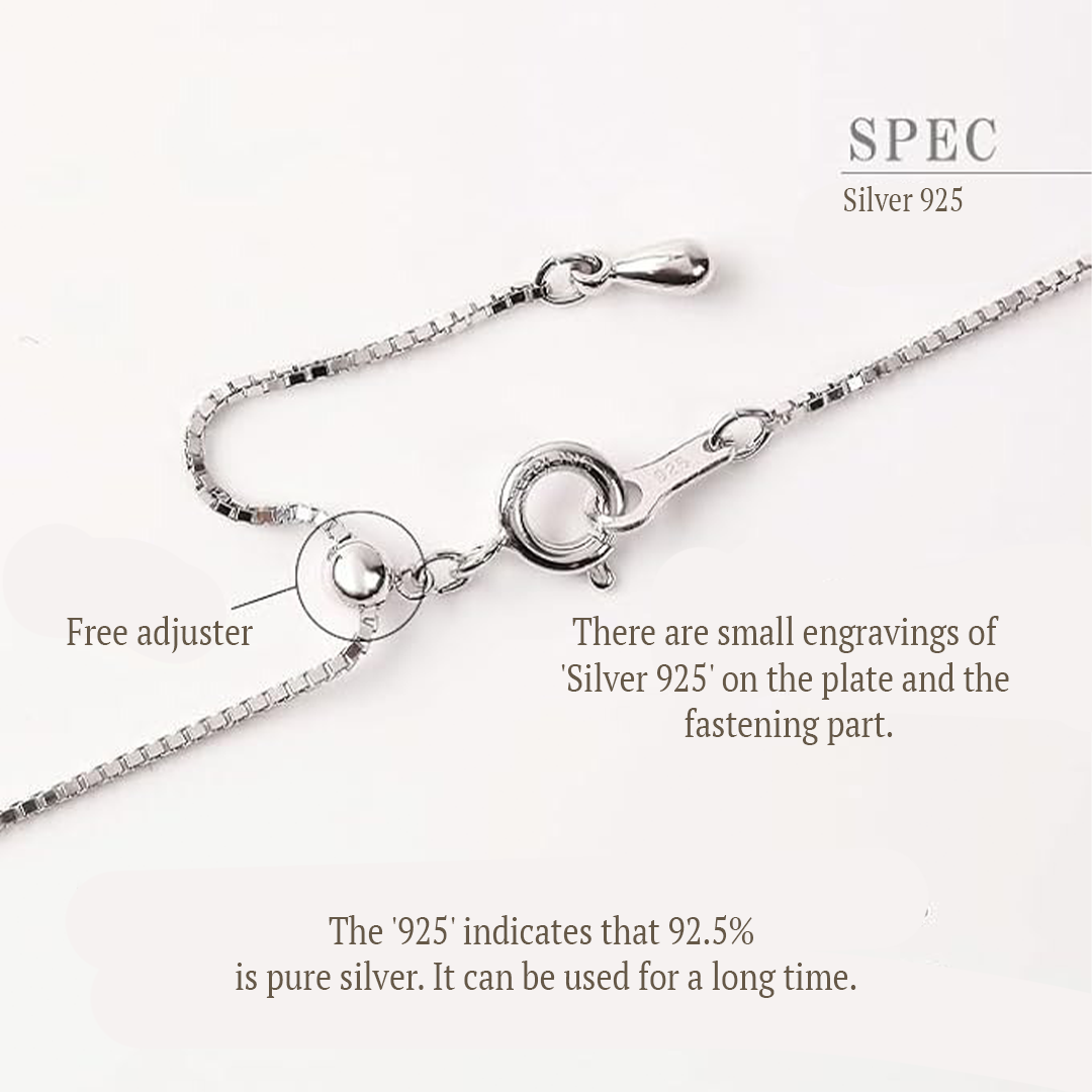 OKKO Akoya Seawater Japan Pearl Diamond Pendant Necklace - Women Silver 925 Wedding Engagement