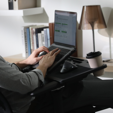 *ADD-ON* Detachable Desktop for Newtral Magic H | Fully Automatic Waist and Neck Tracking Ergonomic Chair