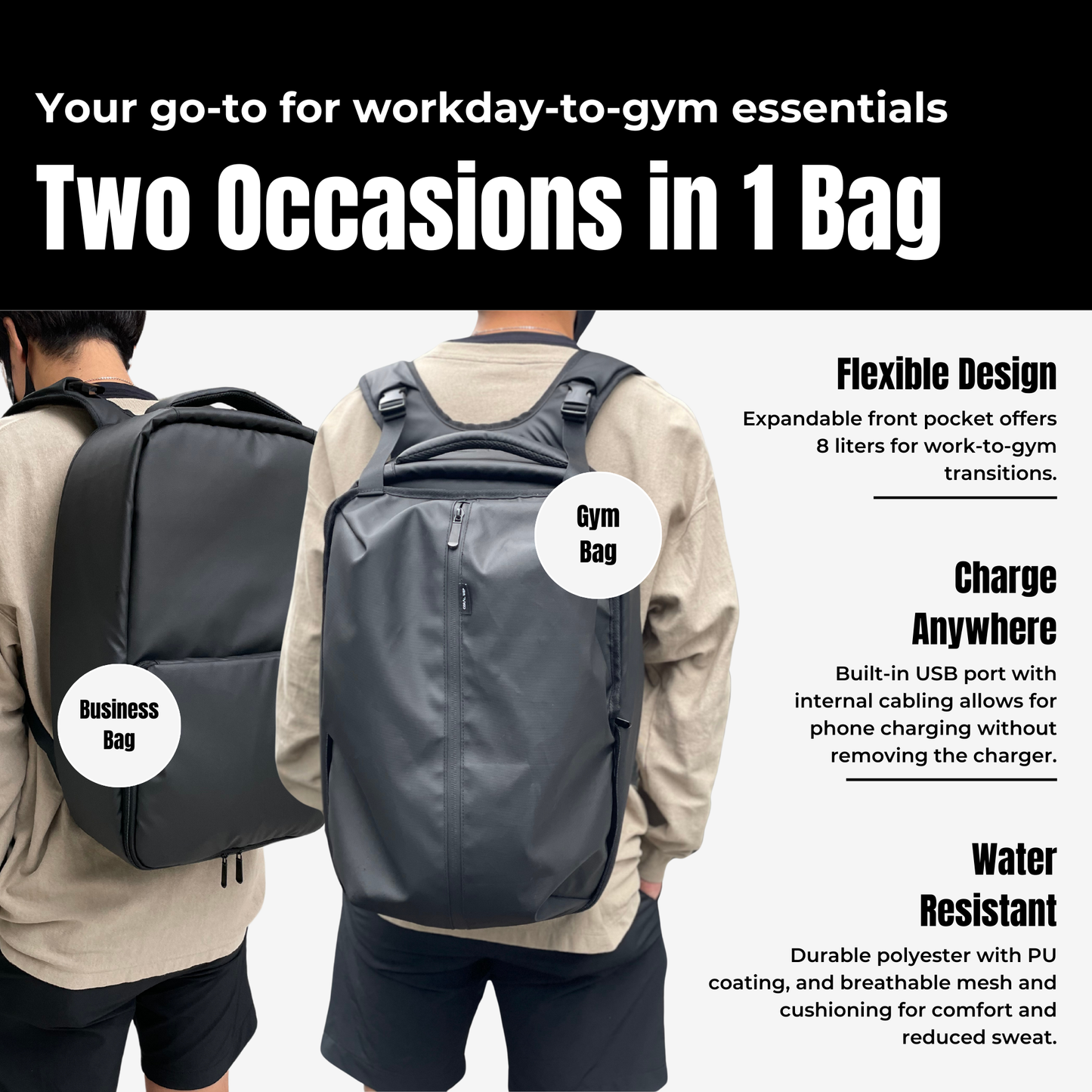 Coral Wep I The All In One Transforming Urban Bag