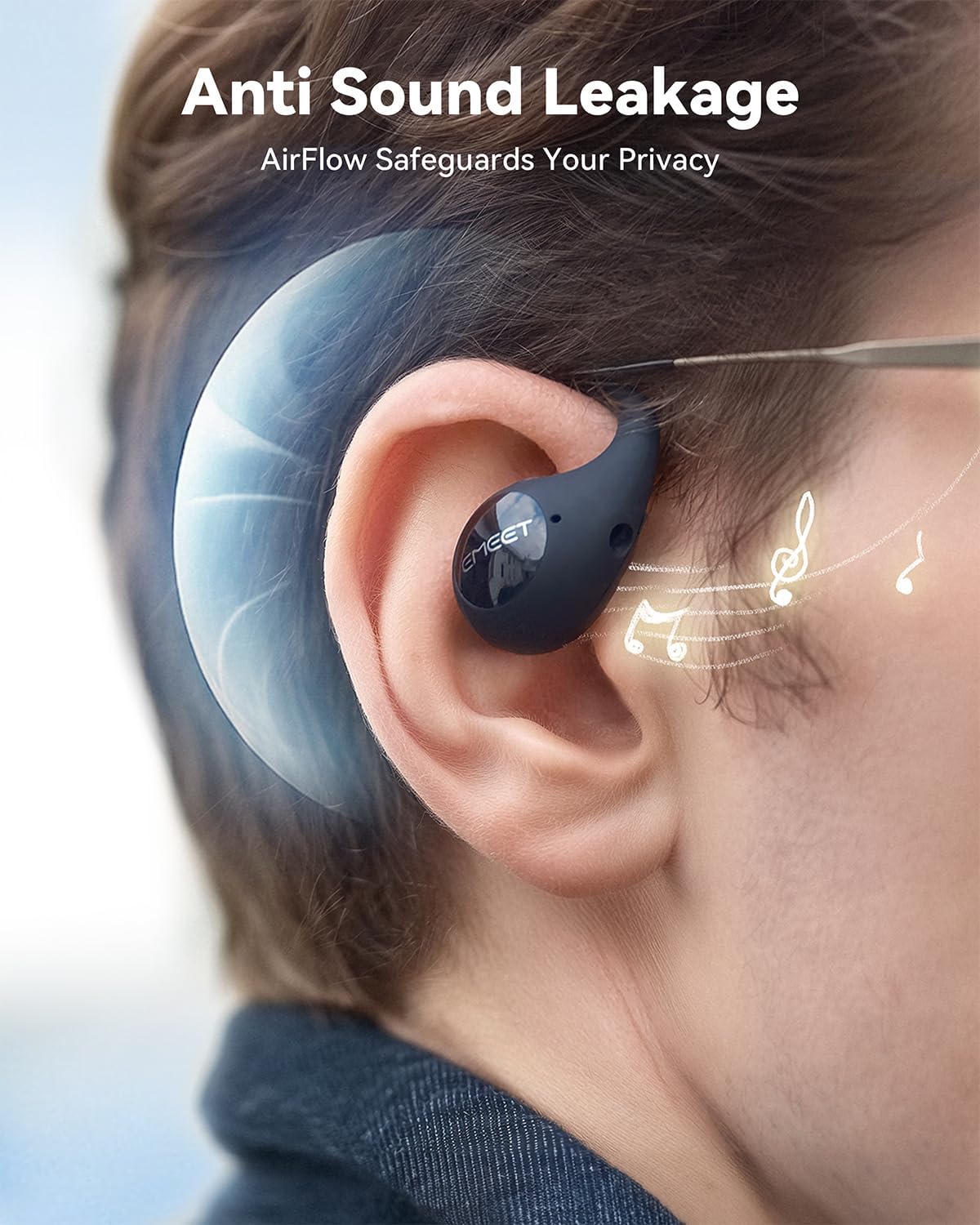 *Ready Stock* EMEET AirFlow | Open-Ear Comfort Optimized for Calls