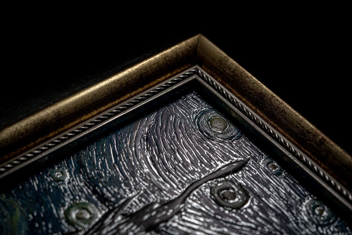 Van Gogh "Starry Night" Luminescent Relief Puzzle by Backer World (Ready Stock)