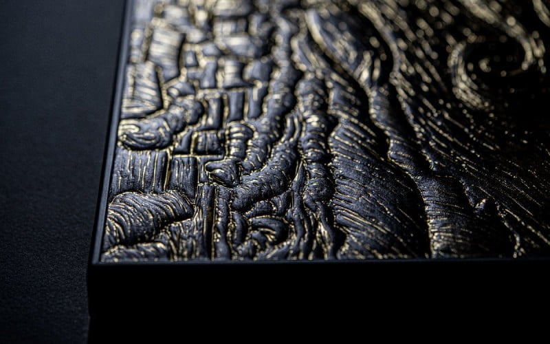 Van Gogh "Starry Night" Luminescent Relief Puzzle by Backer World (Ready Stock)
