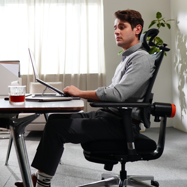 Newtral Magic H | World's First Smart Adaptive Lumbar & Neck support Chair