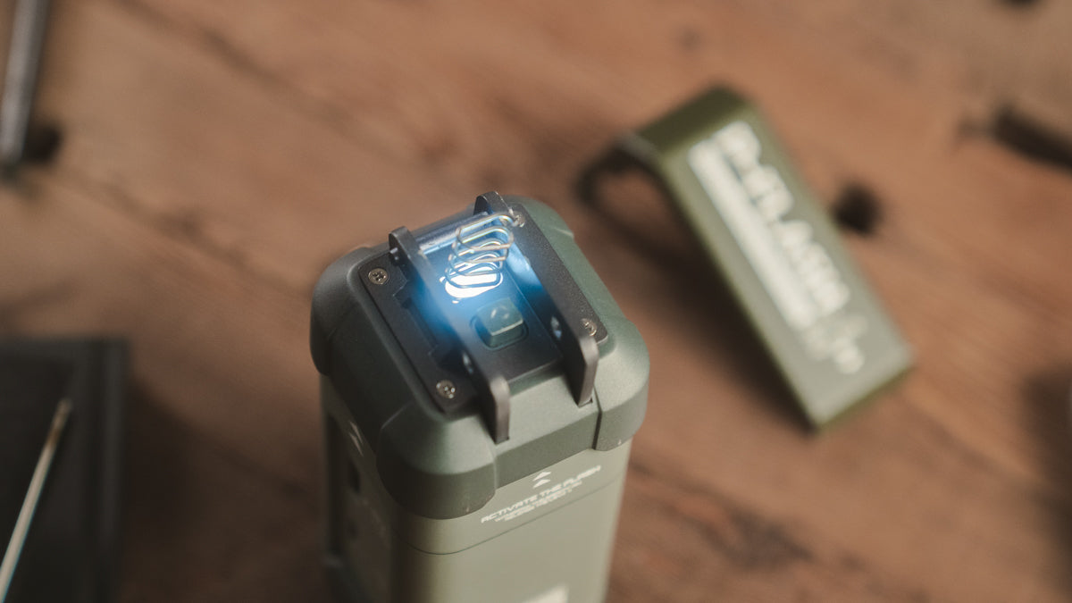 P-Flash Metallic Flash Bang! Portable Power Bank (Ready Stock)