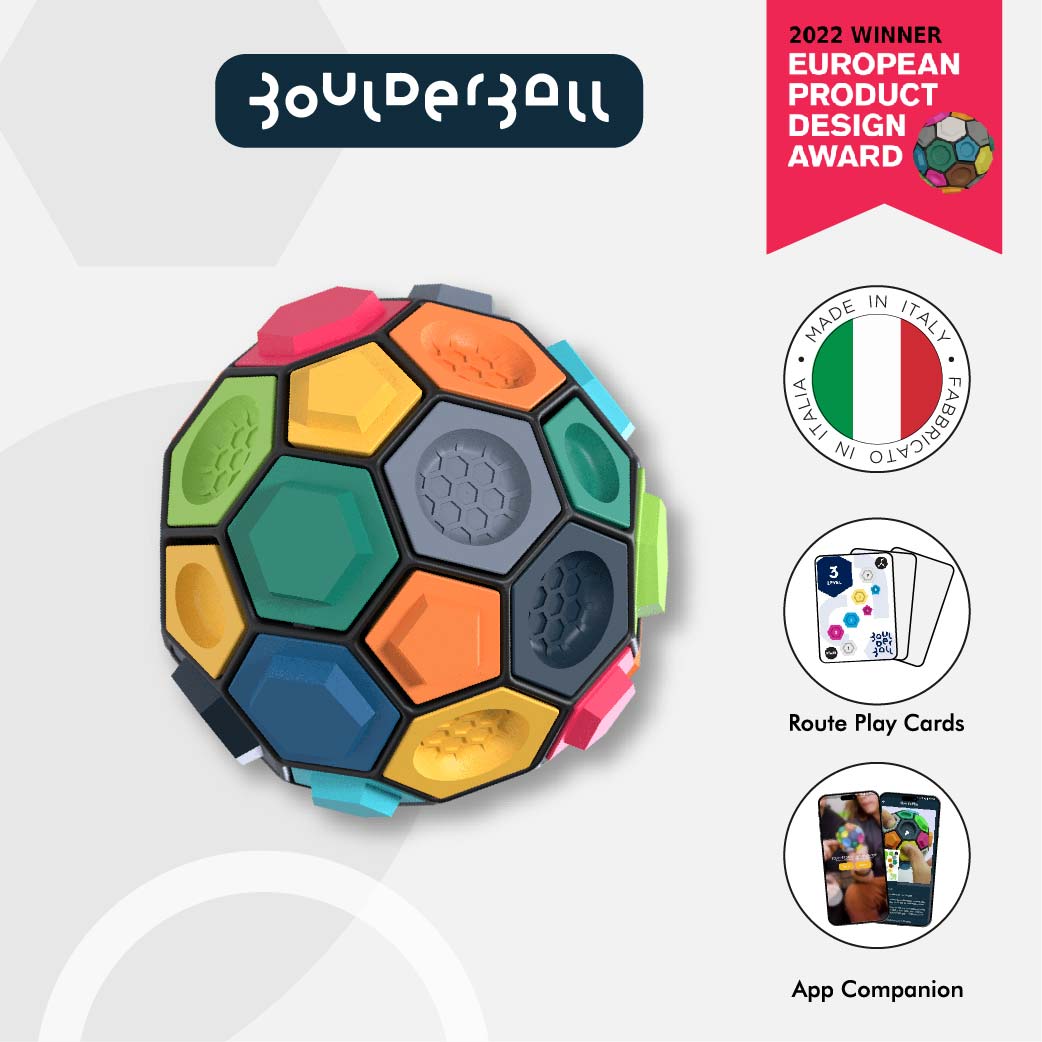 Boulderball | Innovative Portable 3D Puzzle  for Creativity & Climbing Enthusiasts