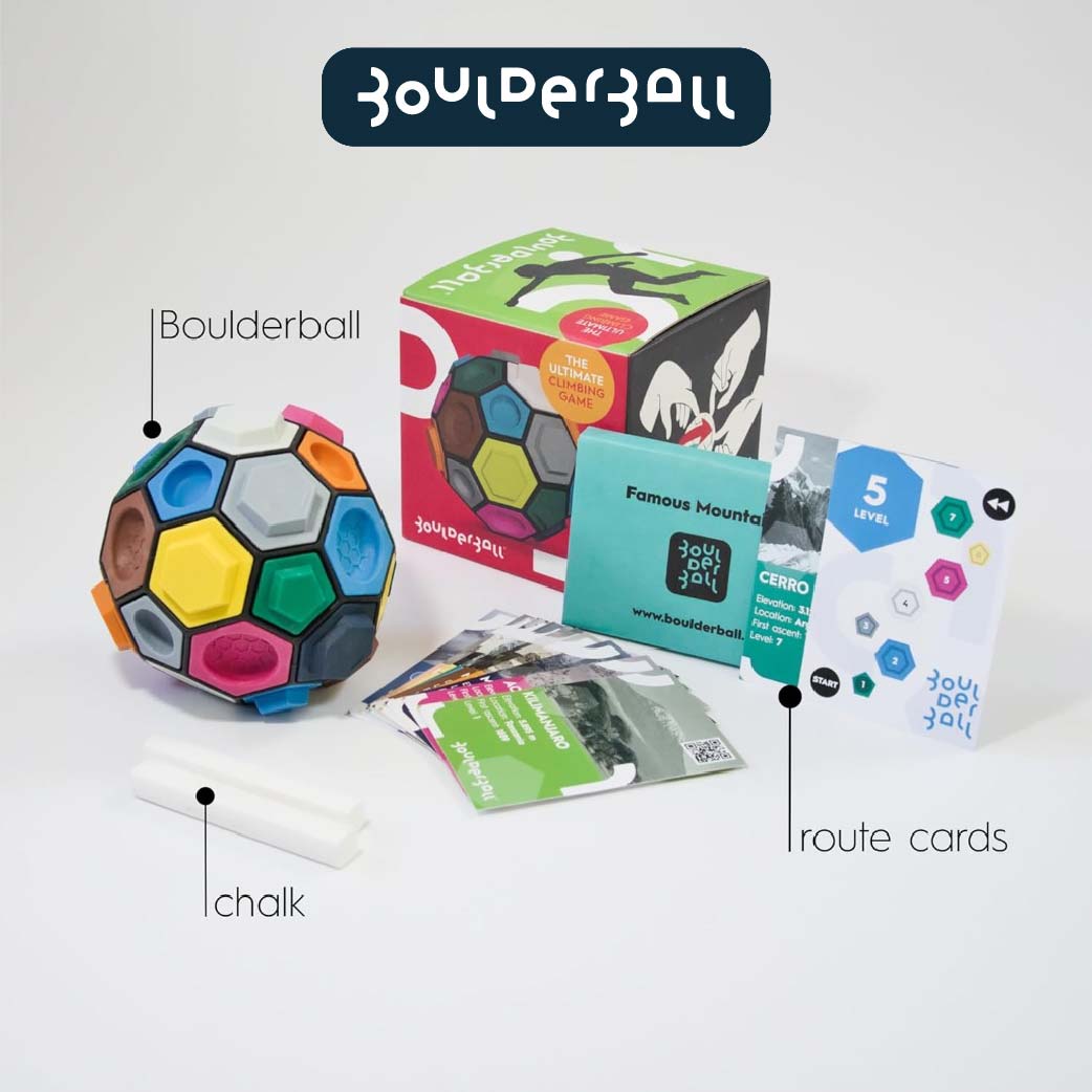 Boulderball | Innovative Portable 3D Puzzle  for Creativity & Climbing Enthusiasts