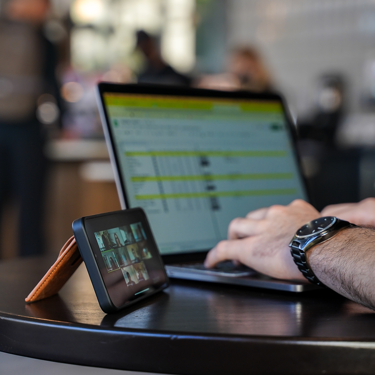 Magbak Wallet Stand | | Ultra-strong Magnetic + RFID Protection Premium Leather Wallet (iPhone 15 & below series)