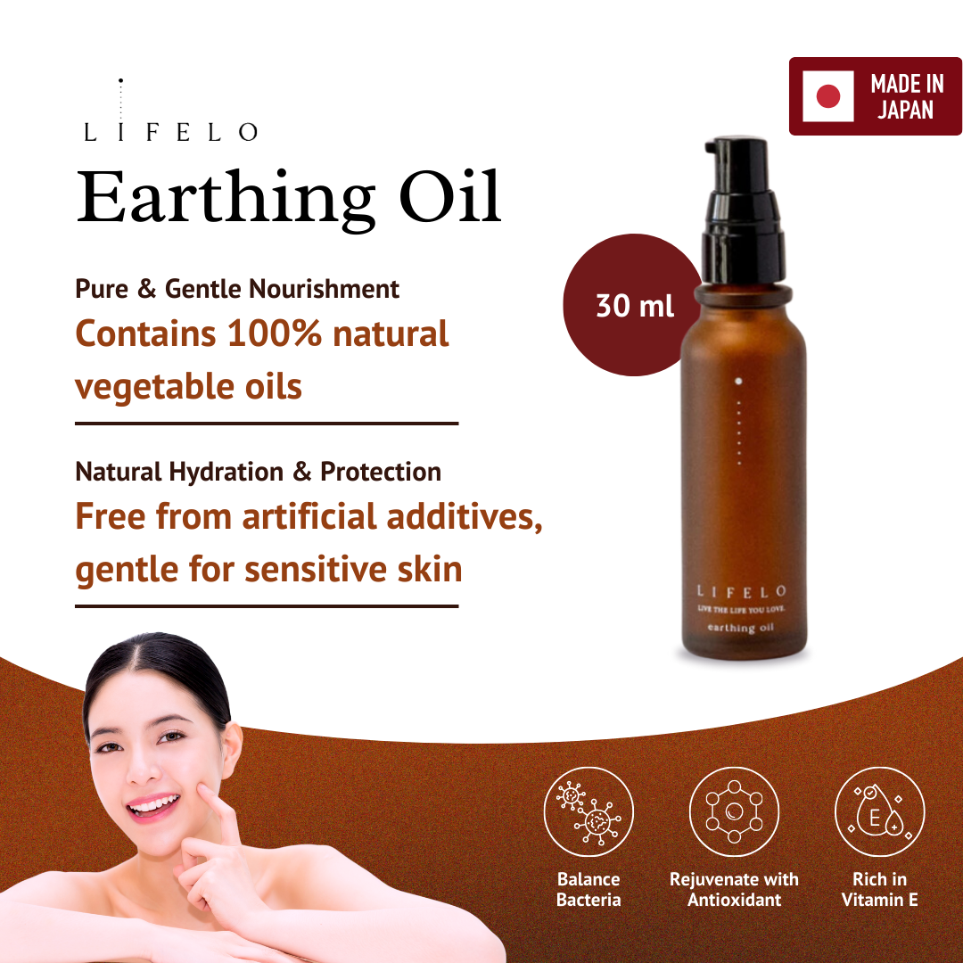 LIFELO Japan Natural Cleansing Moisturizing Facial Body Oil - Fine Lines Wrinkles Dry, Skin Recovery