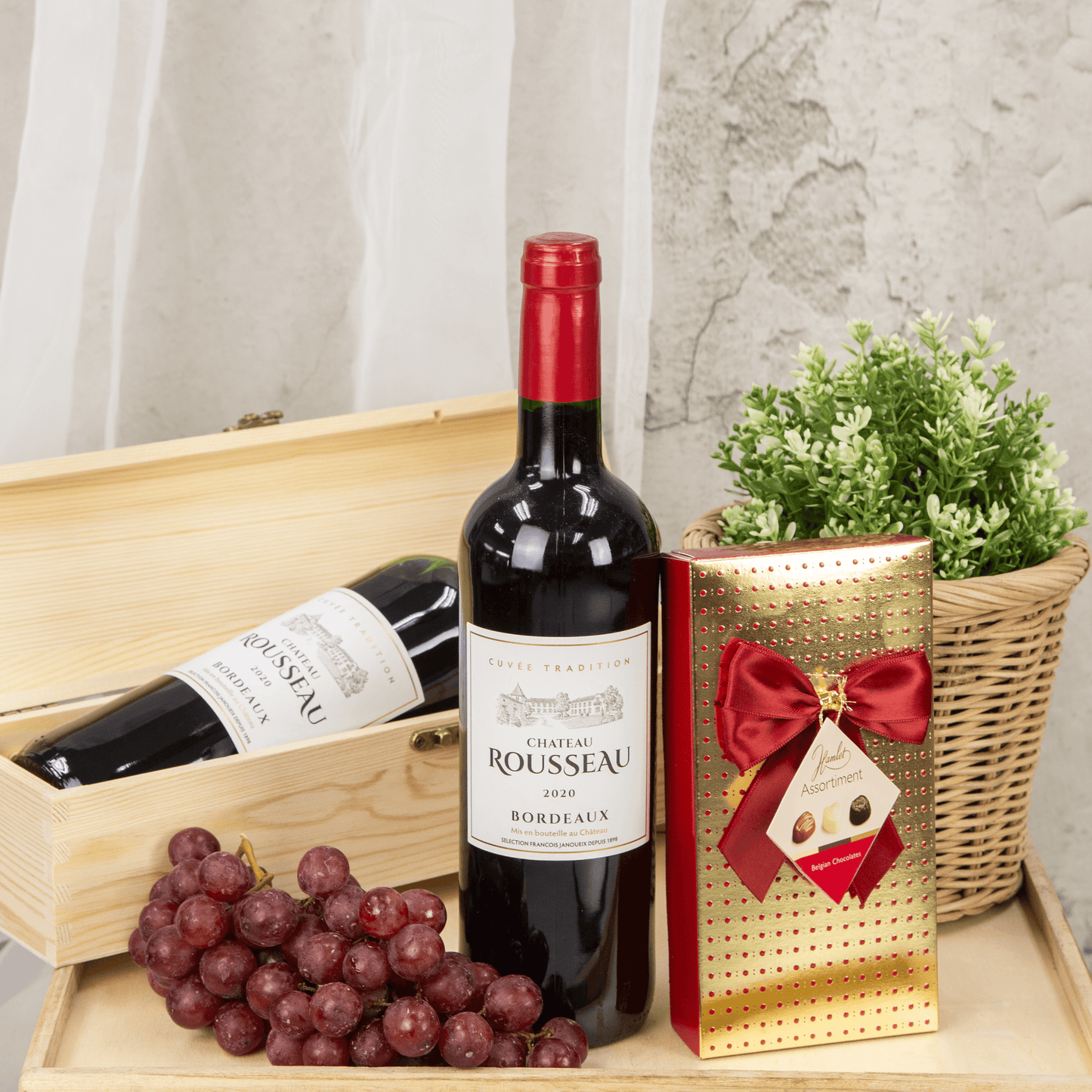 Chateau Rousseau Bordeaux with Chocolate