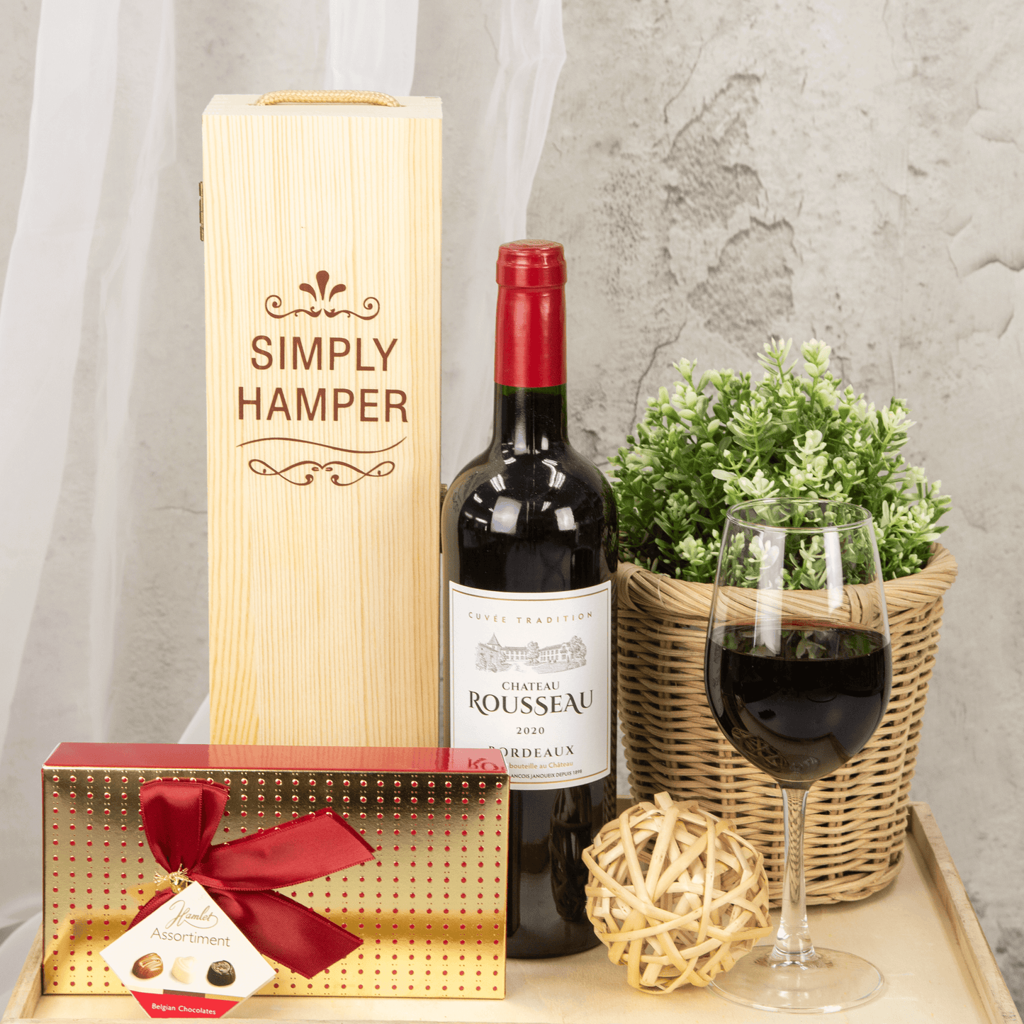 Chateau Rousseau Bordeaux with Chocolate