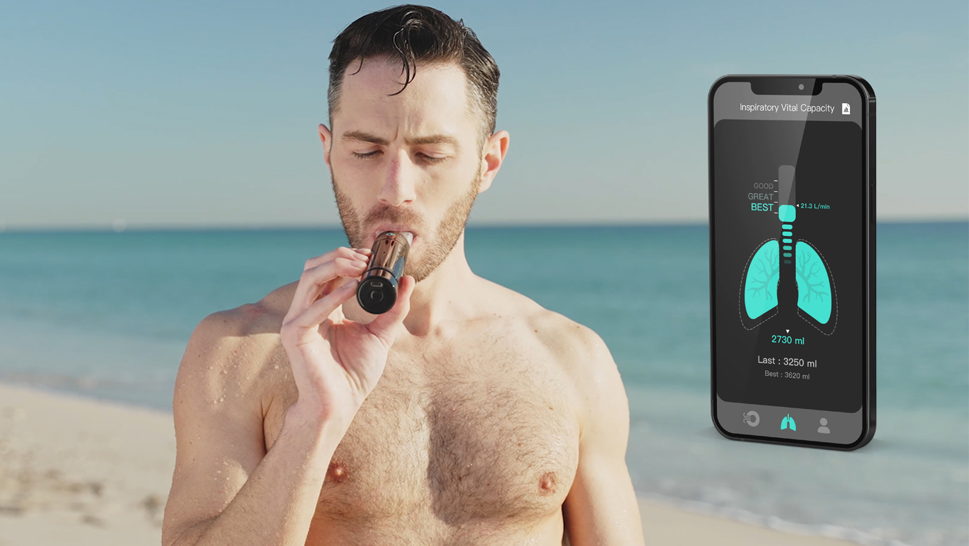 OPUMP - World's First Lung / Breathing Trainer