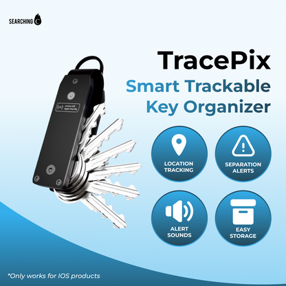 TracePix - Smart Trackable Key Organizer | IOS Compatible *Pre-Order Exclusive Discount*