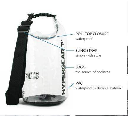 ** Exclusive Offer Now** HyperGear Dry Bag Clear Type (Ready Stock)