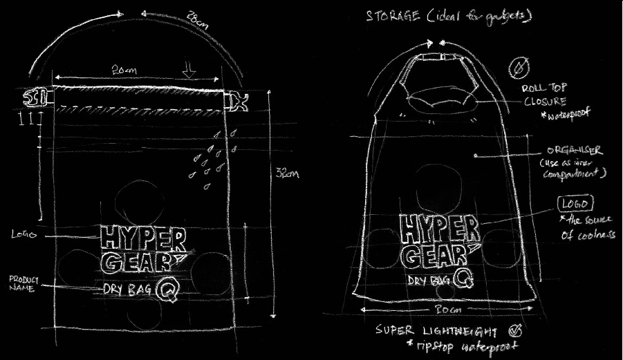 ** Exclusive Offer Now** HyperGear Dry Bag Q 2L (Pre-Order)