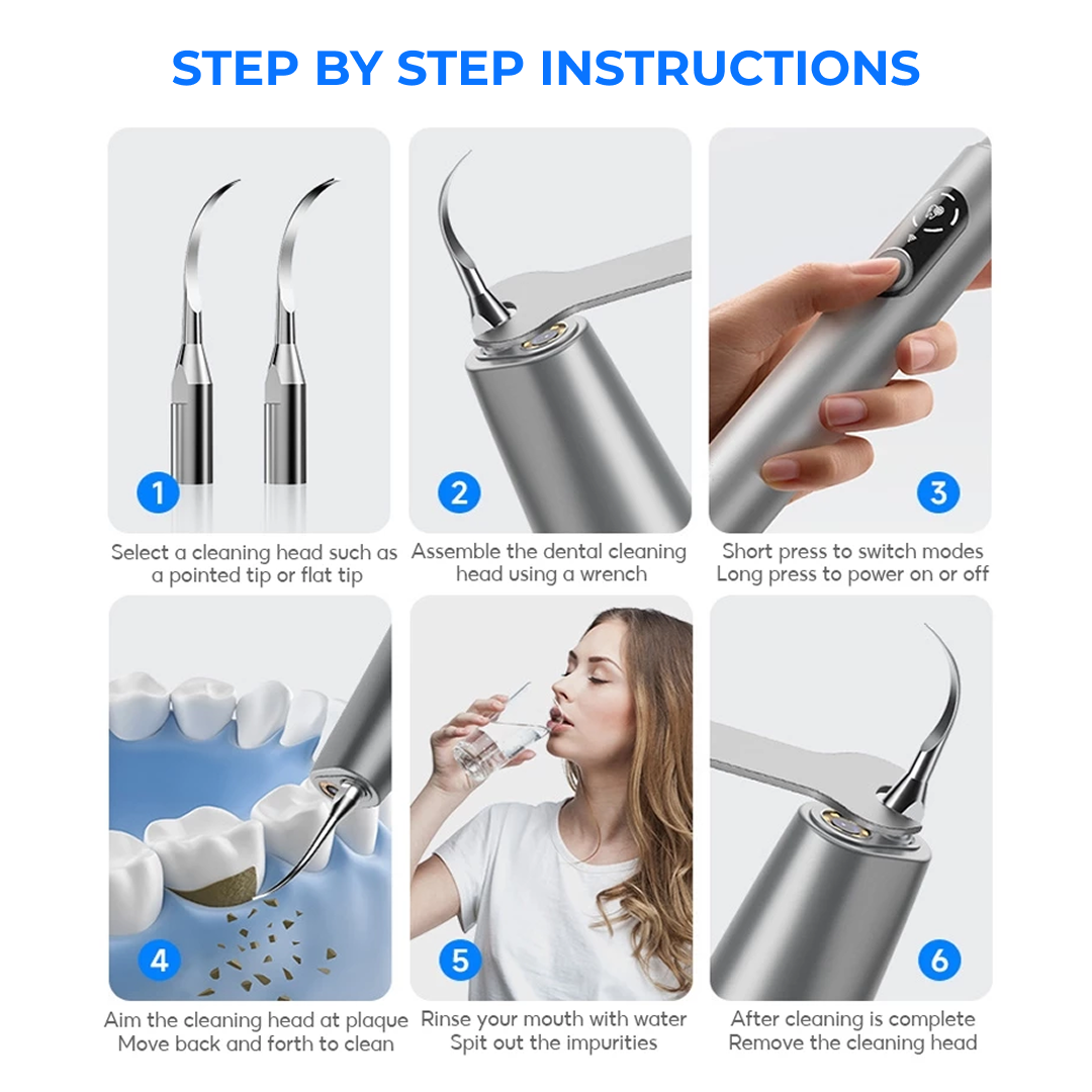 Smiley - Ultrasonic Dental Scaler with 360° Camera *Pre-Order Exclusive Discount*