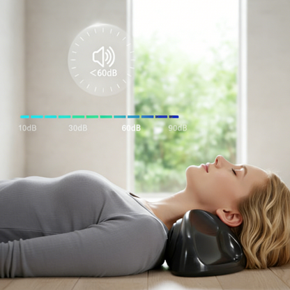 **Early Bird Exclusive Offer** NeuZen Dynamic Traction Cervical Spine Massager, Deep Neck and Shoulder Air Pressure Massage Pillow with Constant Heat