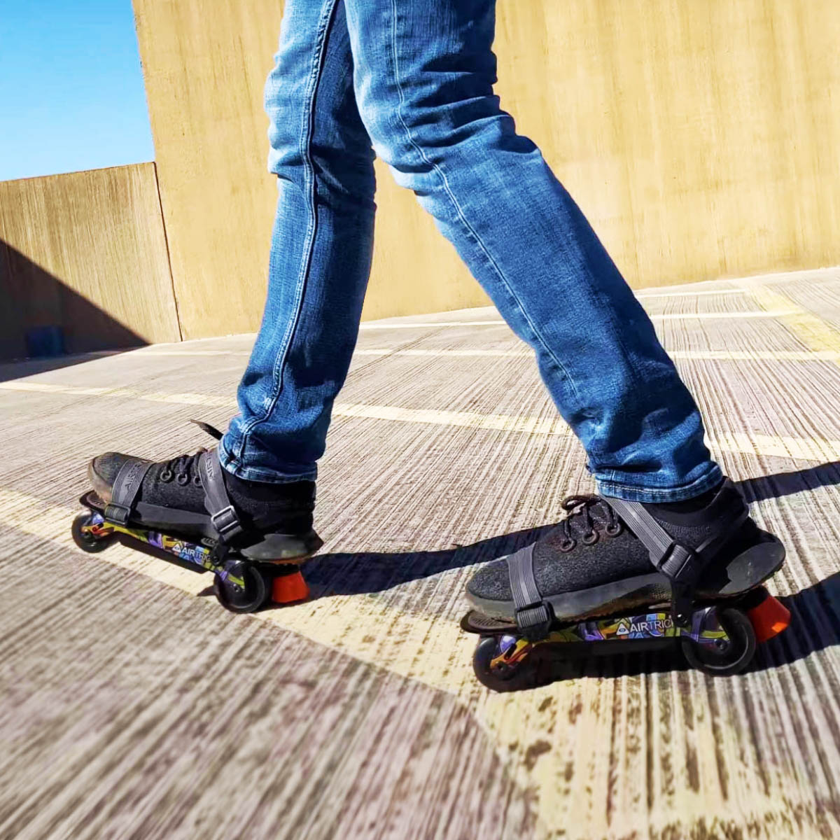 *NEW* AIRTRICK Lightweight E-Skates: The World's First Electric Roller Skates