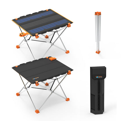 **Exclusive Offer** ECOeshiner - Backpack-Size Foldable Solar Table (Ready Stock)