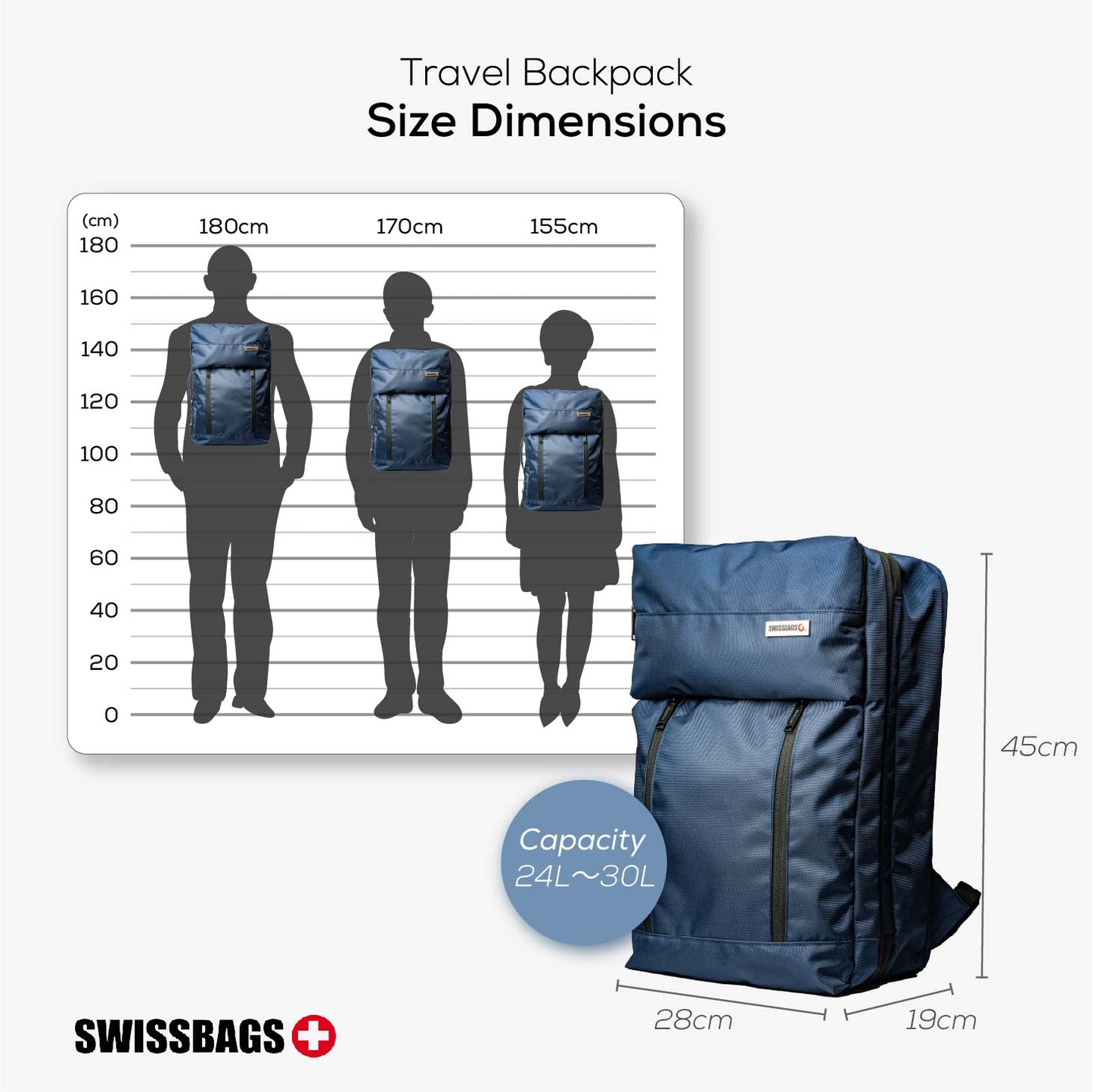 *NEW* SWISSBAGS | Travel Backpak | A multi-functional backpack that offers the freedom to carry whatever you need