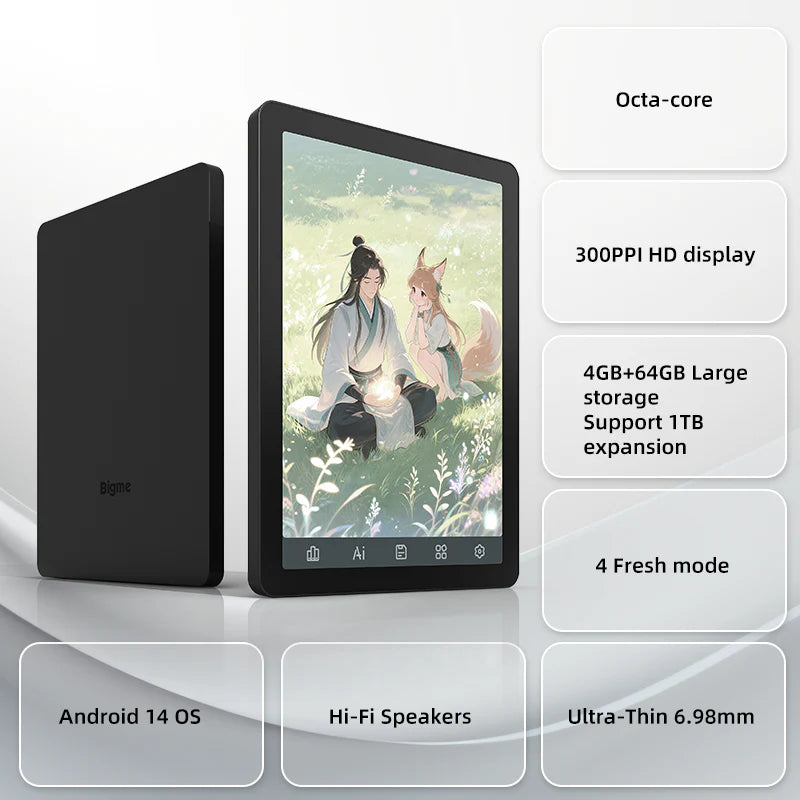 Bigme B6 Color eReader with Android 14OS