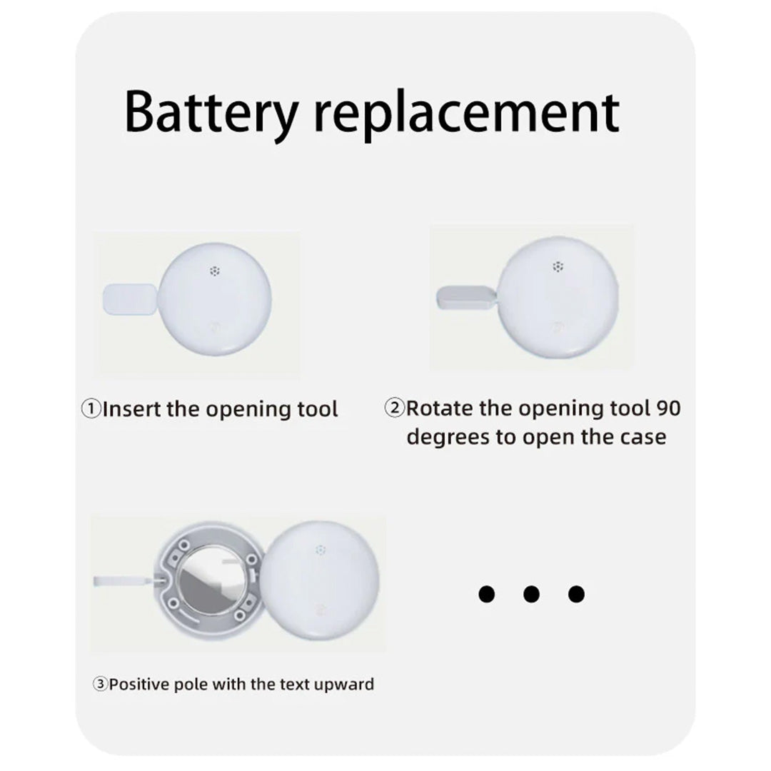 *Donut Offer*  Wireless GPS Tracker Black with Precision GPS Technology for Real-Time Anti-Loss Tracking