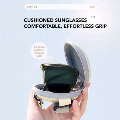 *Donut Offer*  Foldable UV-protective sunglasses - Black