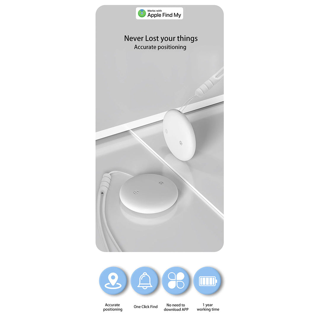 *Donut Offer*  Wireless GPS Tracker Black with Precision GPS Technology for Real-Time Anti-Loss Tracking