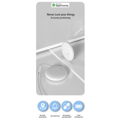 *Donut Offer*  Wireless GPS Tracker Black with Precision GPS Technology for Real-Time Anti-Loss Tracking