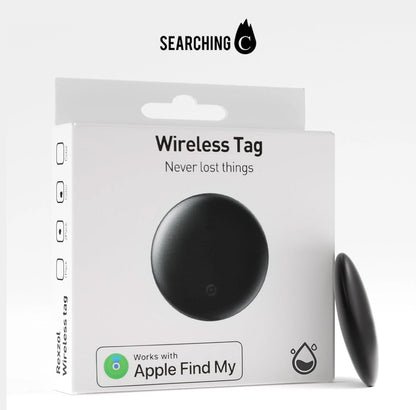 *Donut Offer*  Wireless GPS Tracker Black with Precision GPS Technology for Real-Time Anti-Loss Tracking