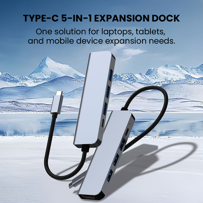 *Member Exclusive Offer* USB-C Multifunction 5-in-1 Hub | Type-C to HDMI + USB 3.0
