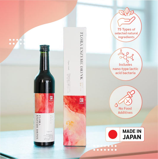 Weight Loss Detox Flora Enzyme Drink | Japan Fasting Replacement Diet Plant-Based Fermented Drink Natural Ingredients