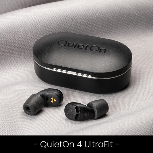 QuietOn 4 UltraFit Active Noise-Cancelling Sleep Earplugs – 2025 Evolution Edition