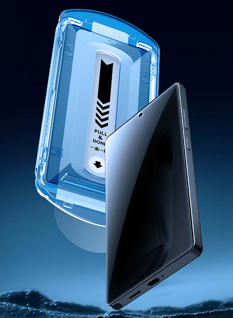 NILLKIN SAMSUNG S25 Series | Privacy Full-Coverage Tempered Glass Screen Protector
