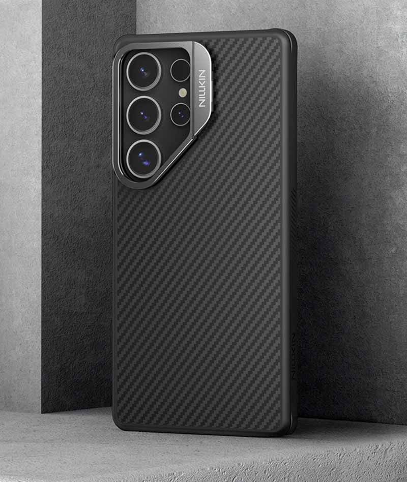 NILLKIN SAMSUNG Galaxy S25 Ultra | Carbon Fiber Magnetic Case