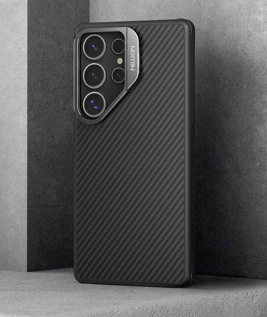 NILLKIN SAMSUNG Galaxy S25 Ultra | Carbon Fiber Magnetic Case