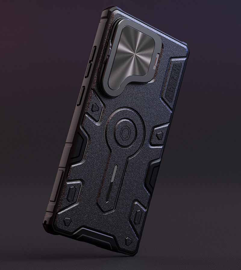 NILLKIN SAMSUNG Galaxy S25 Ultra | Black Rhino Prop Magnetic Protective Case