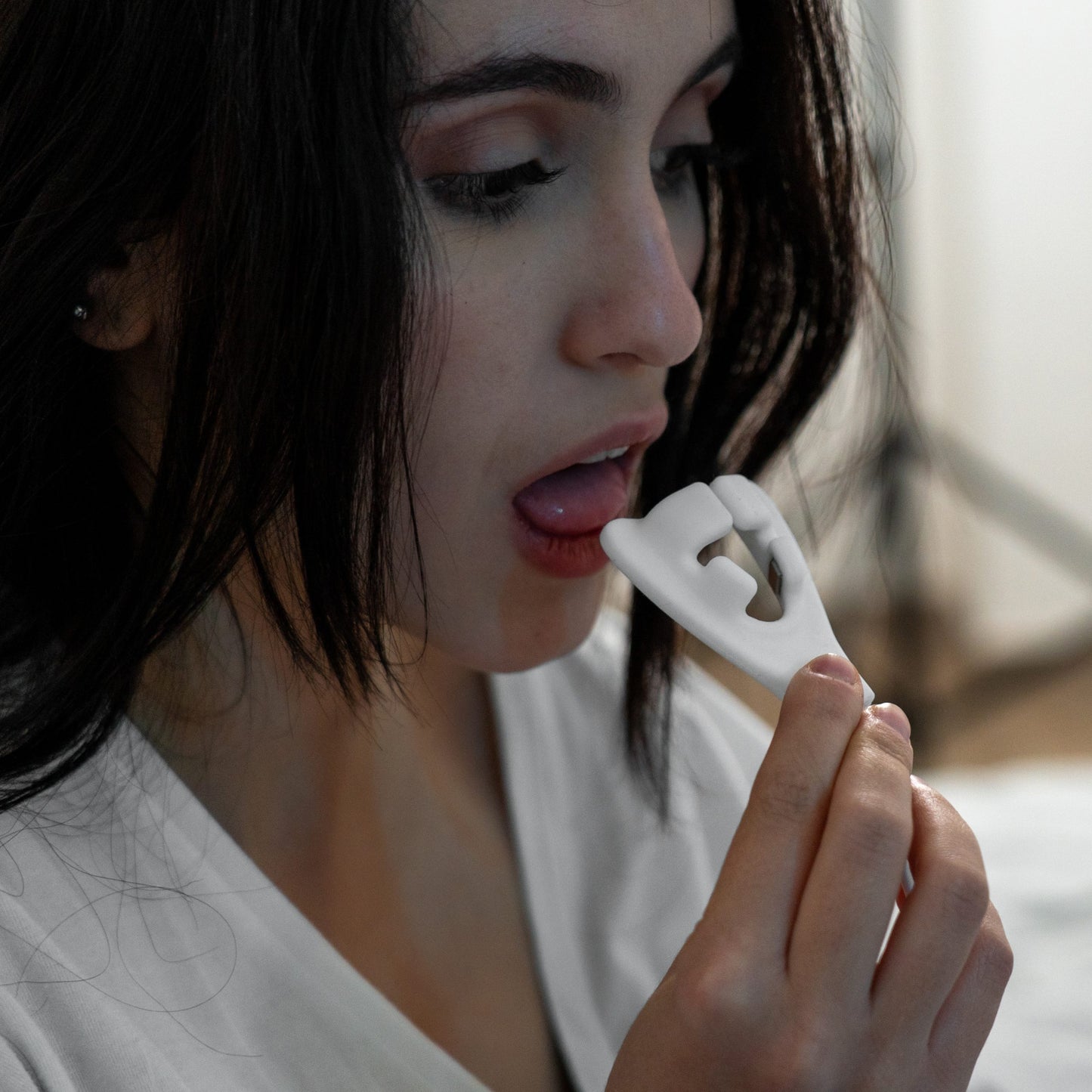 Snorles GenioFlex: Tongue Muscle Trainer for Root Cause Snoring Improvement