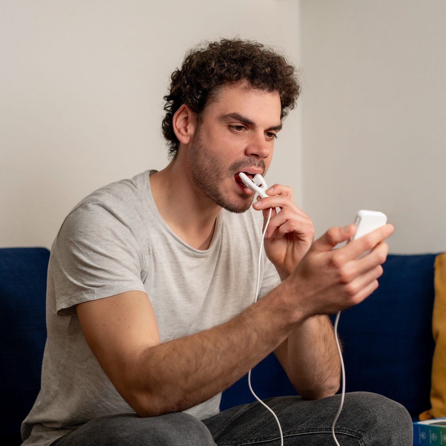 Snorles GenioFlex: Tongue Muscle Trainer for Root Cause Snoring Improvement