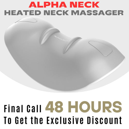 **Exclusive Offer Now** Alpha Neck Thermal Traction Massager (Ready Stock)