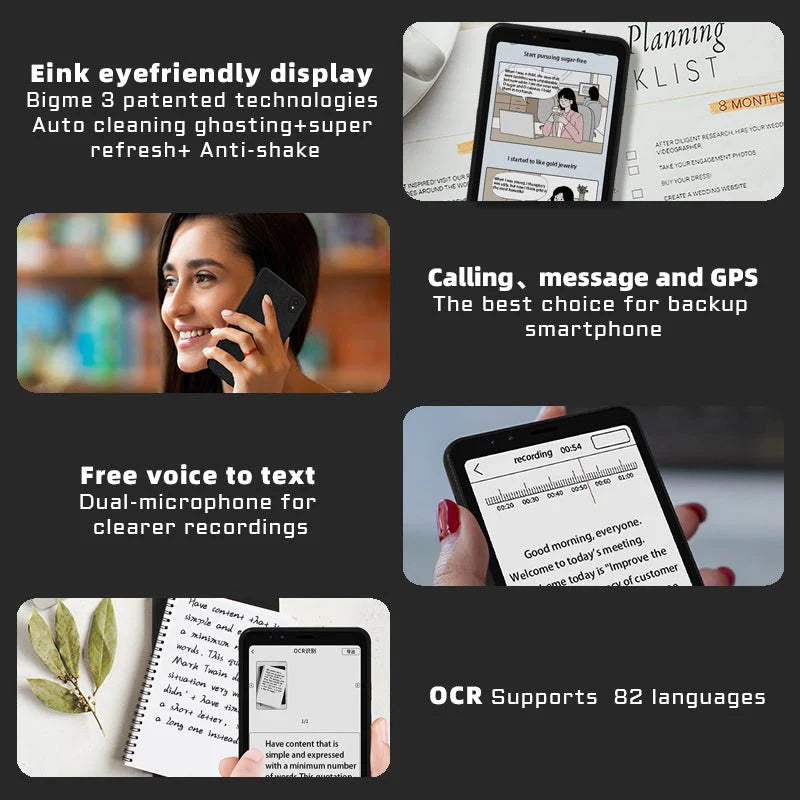 Bigme Hibreak Full-Color E-Ink Smartphone – International Version