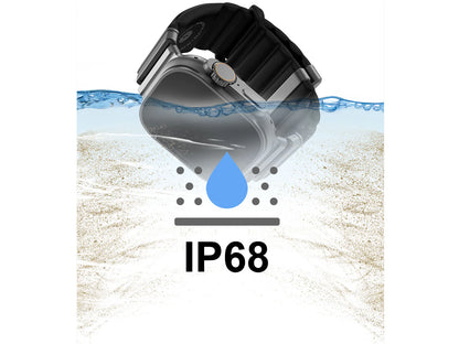 EnergyLink, 1-Step Magnetic Attachment & Charging. Compatible with Apple Watch Band 42-49mm & IP68 Waterproof