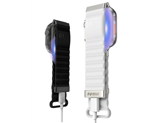 EnergyLink, 1-Step Magnetic Attachment & Charging. Compatible with Apple Watch Band 42-49mm & IP68 Waterproof