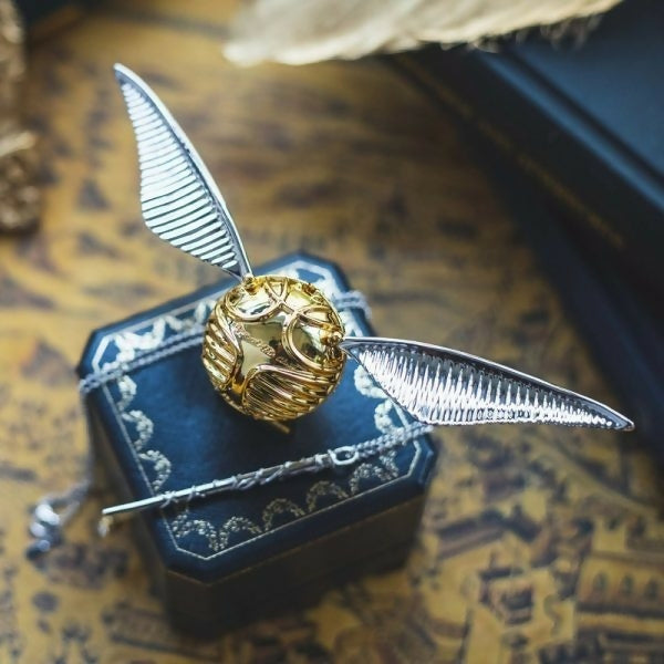 Harry Potter Gold Snitch Ring Box (Ready Stock)